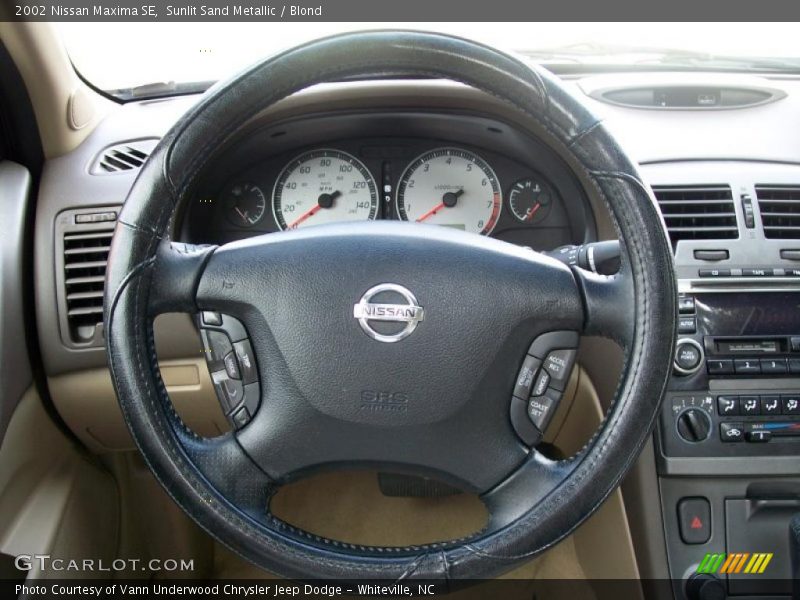 Sunlit Sand Metallic / Blond 2002 Nissan Maxima SE