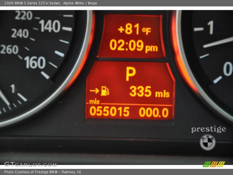Alpine White / Beige 2006 BMW 3 Series 325xi Sedan