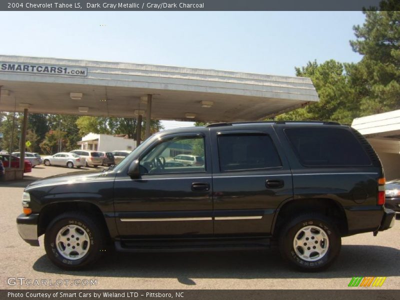 Dark Gray Metallic / Gray/Dark Charcoal 2004 Chevrolet Tahoe LS