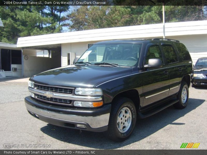 Dark Gray Metallic / Gray/Dark Charcoal 2004 Chevrolet Tahoe LS
