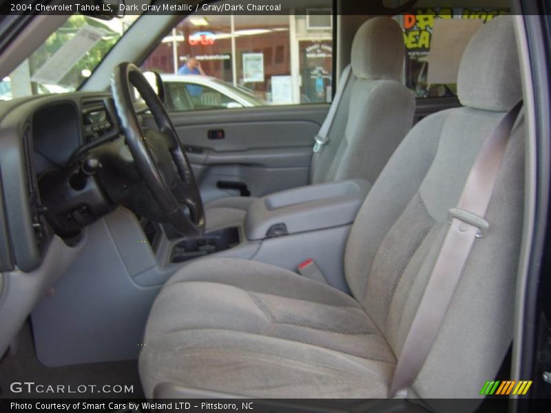 Dark Gray Metallic / Gray/Dark Charcoal 2004 Chevrolet Tahoe LS