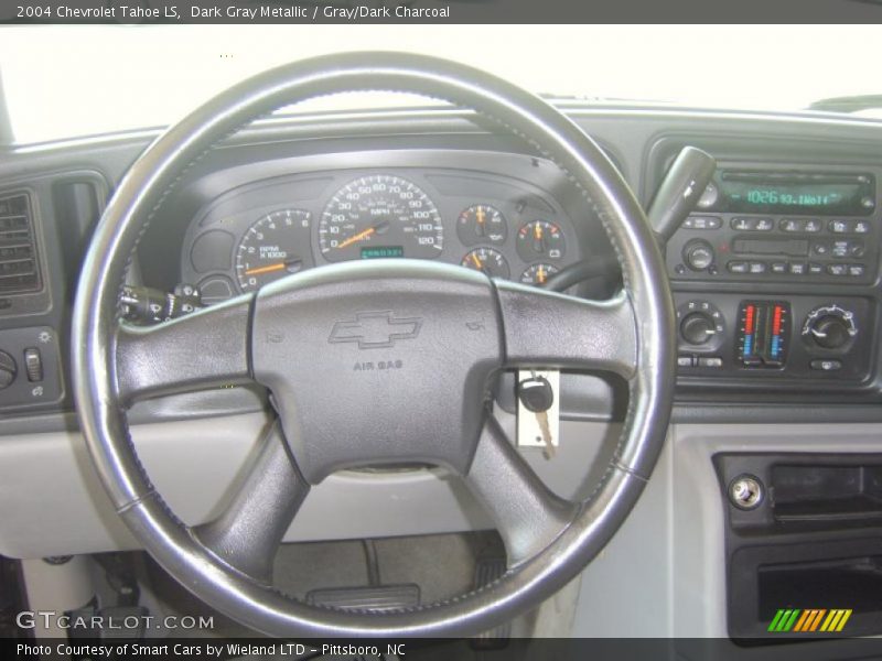 Dark Gray Metallic / Gray/Dark Charcoal 2004 Chevrolet Tahoe LS