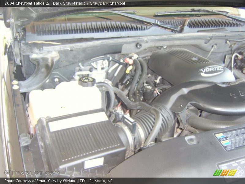 Dark Gray Metallic / Gray/Dark Charcoal 2004 Chevrolet Tahoe LS