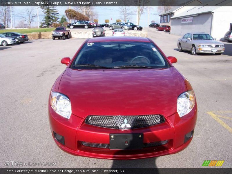 Rave Red Pearl / Dark Charcoal 2009 Mitsubishi Eclipse GS Coupe