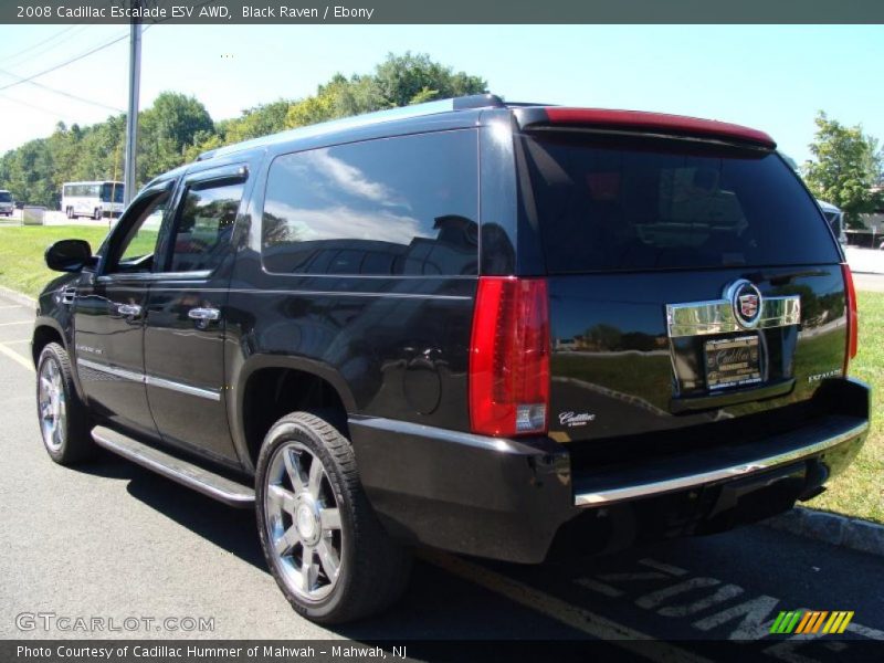 Black Raven / Ebony 2008 Cadillac Escalade ESV AWD