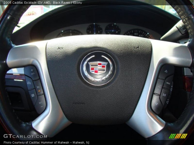 Black Raven / Ebony 2008 Cadillac Escalade ESV AWD