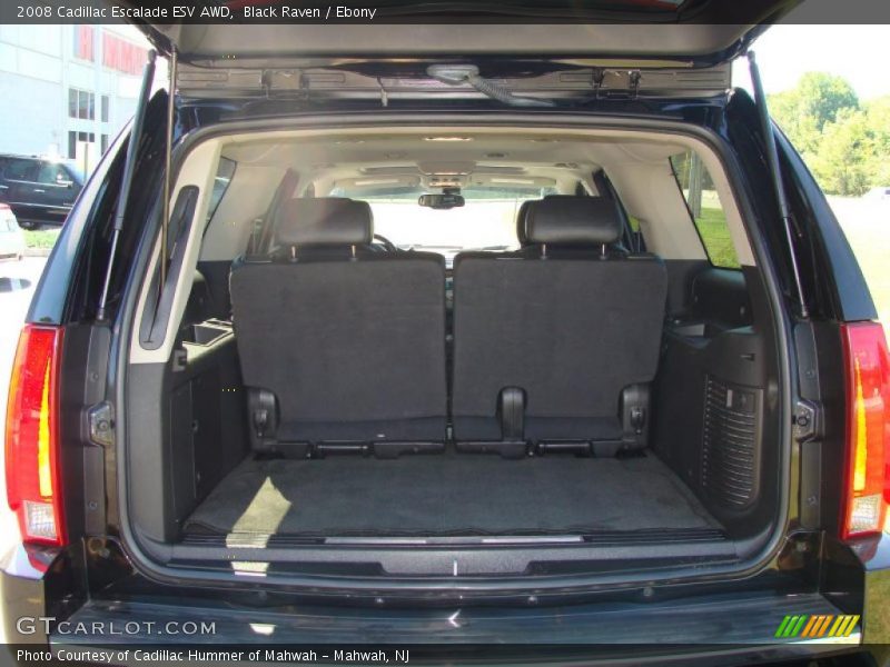 Black Raven / Ebony 2008 Cadillac Escalade ESV AWD