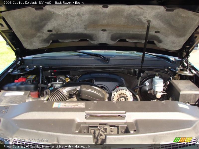 Black Raven / Ebony 2008 Cadillac Escalade ESV AWD