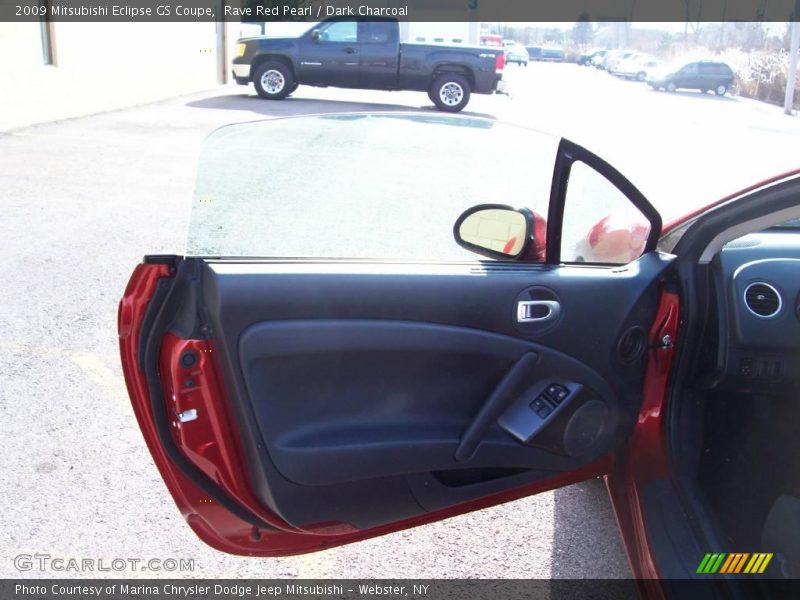 Rave Red Pearl / Dark Charcoal 2009 Mitsubishi Eclipse GS Coupe