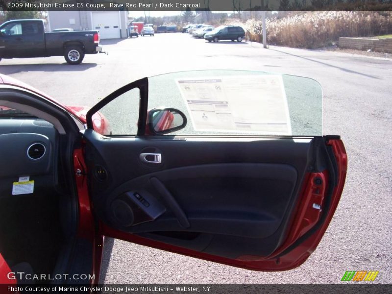 Rave Red Pearl / Dark Charcoal 2009 Mitsubishi Eclipse GS Coupe
