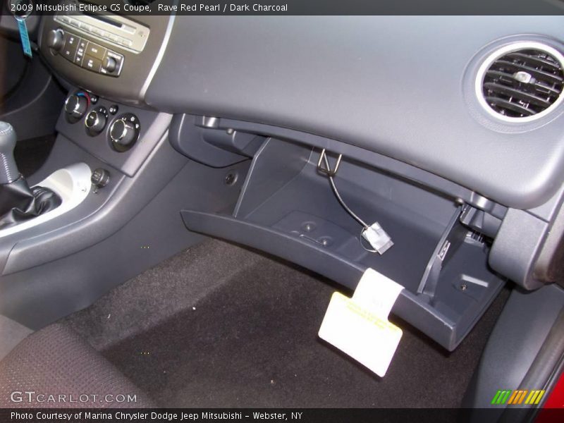 Rave Red Pearl / Dark Charcoal 2009 Mitsubishi Eclipse GS Coupe