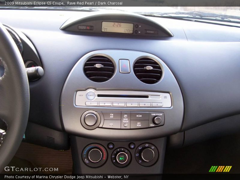 Rave Red Pearl / Dark Charcoal 2009 Mitsubishi Eclipse GS Coupe