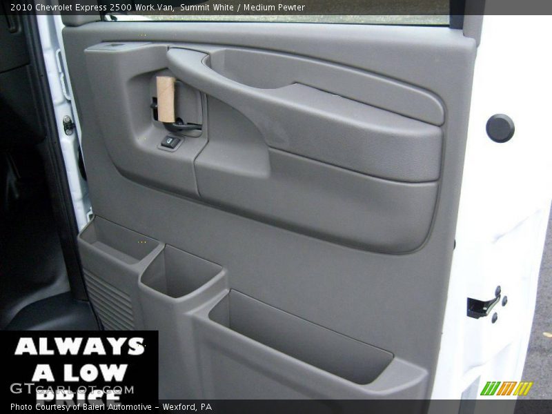 Summit White / Medium Pewter 2010 Chevrolet Express 2500 Work Van