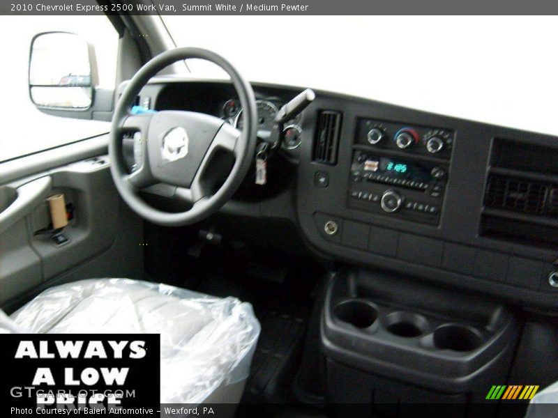 Summit White / Medium Pewter 2010 Chevrolet Express 2500 Work Van