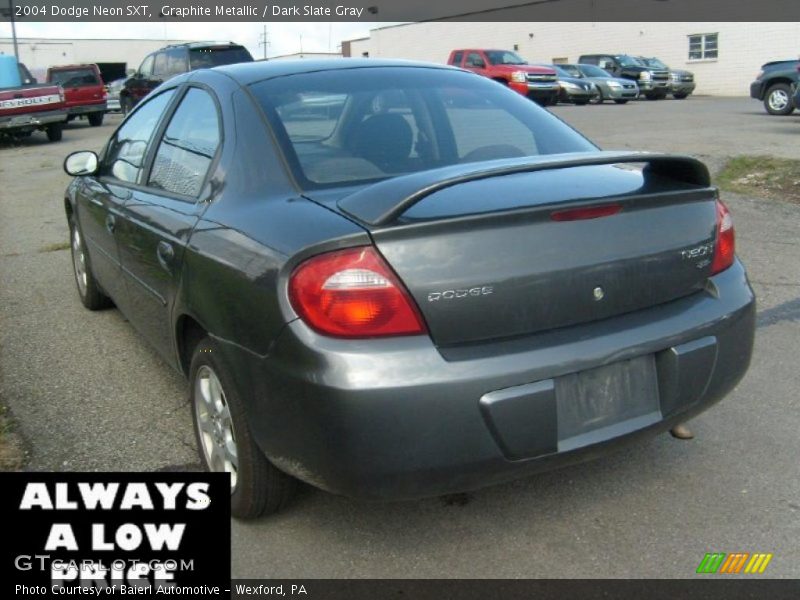 Graphite Metallic / Dark Slate Gray 2004 Dodge Neon SXT