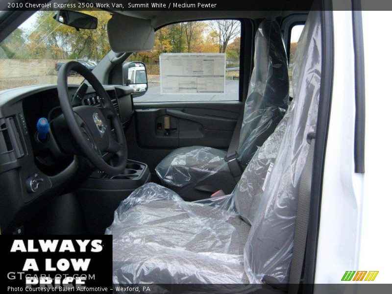 Summit White / Medium Pewter 2010 Chevrolet Express 2500 Work Van