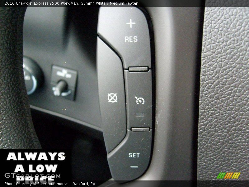Summit White / Medium Pewter 2010 Chevrolet Express 2500 Work Van