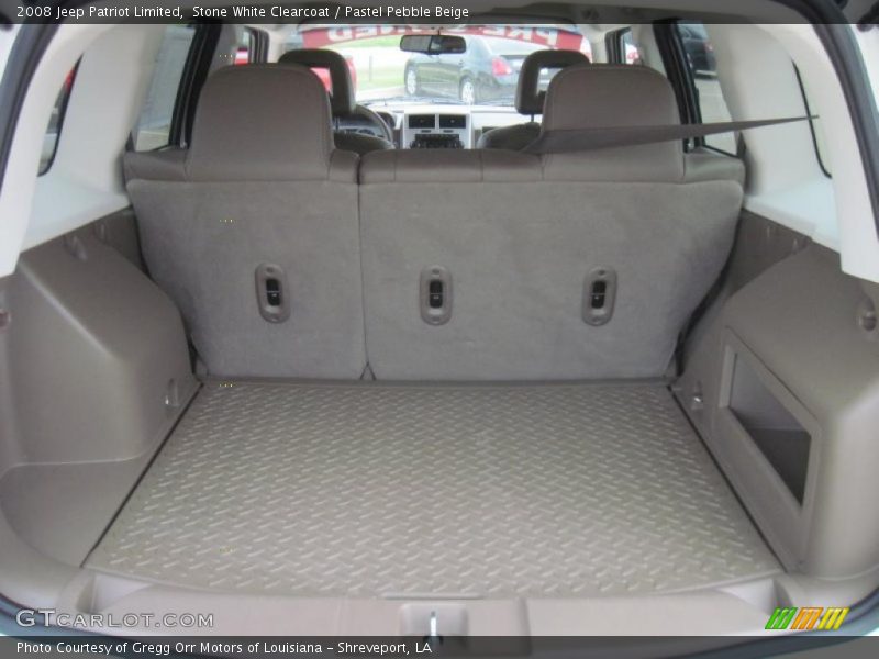 Stone White Clearcoat / Pastel Pebble Beige 2008 Jeep Patriot Limited
