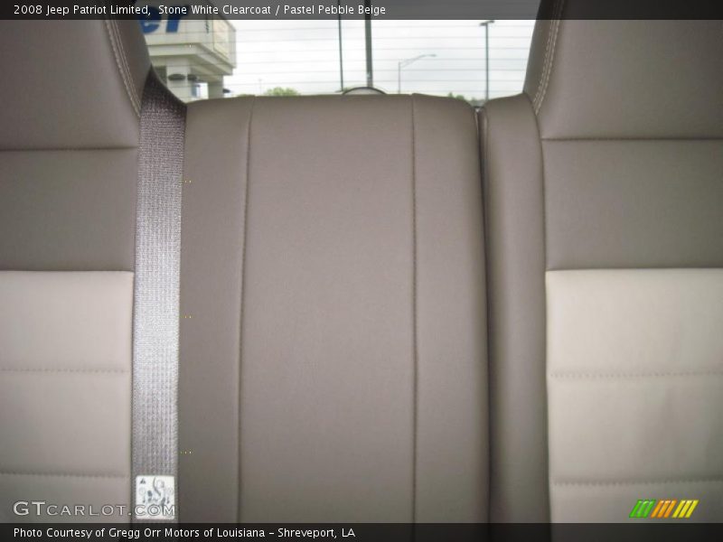 Stone White Clearcoat / Pastel Pebble Beige 2008 Jeep Patriot Limited