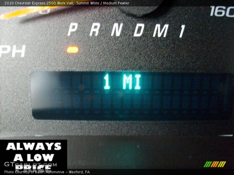 Summit White / Medium Pewter 2010 Chevrolet Express 2500 Work Van