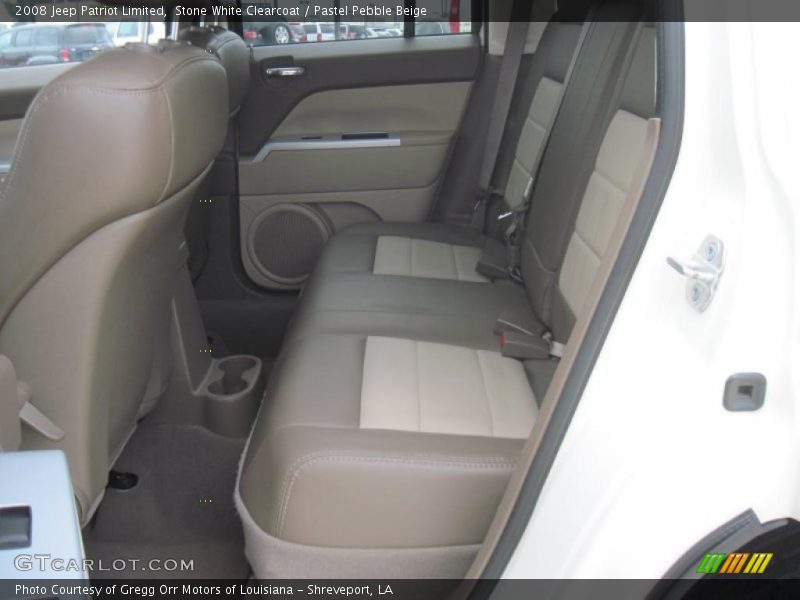 Stone White Clearcoat / Pastel Pebble Beige 2008 Jeep Patriot Limited