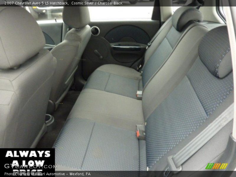 Cosmic Silver / Charcoal Black 2007 Chevrolet Aveo 5 LS Hatchback