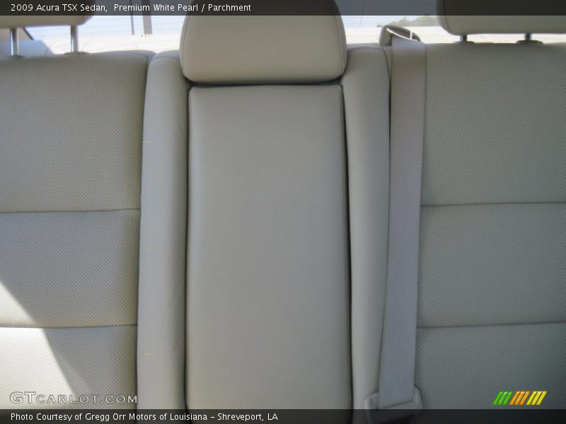 Premium White Pearl / Parchment 2009 Acura TSX Sedan