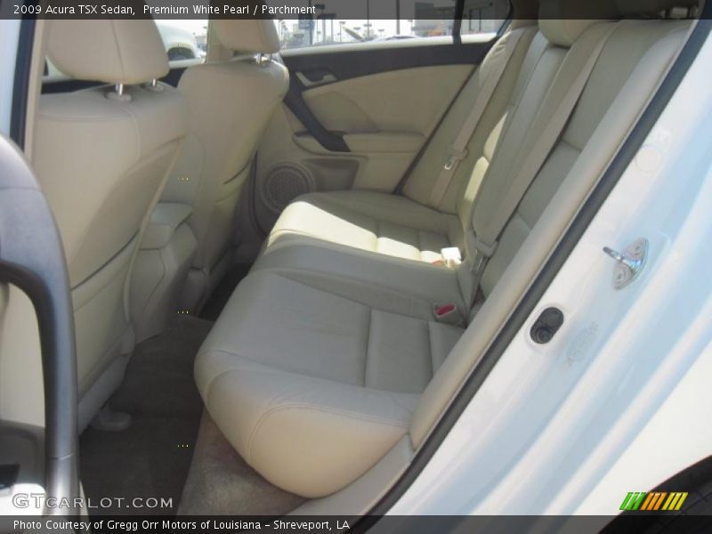 Premium White Pearl / Parchment 2009 Acura TSX Sedan
