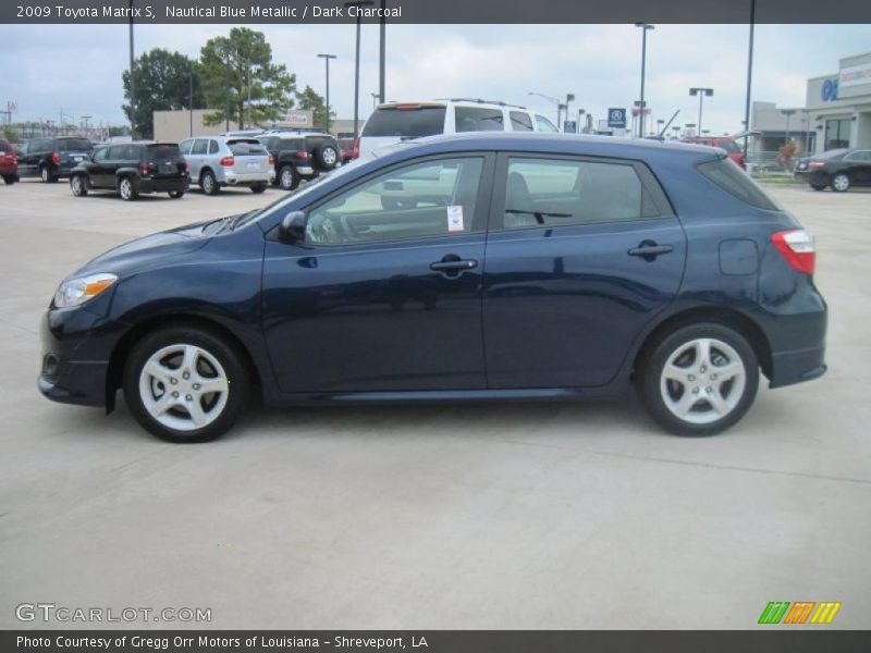 Nautical Blue Metallic / Dark Charcoal 2009 Toyota Matrix S