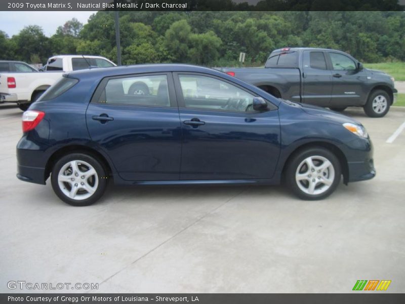 Nautical Blue Metallic / Dark Charcoal 2009 Toyota Matrix S