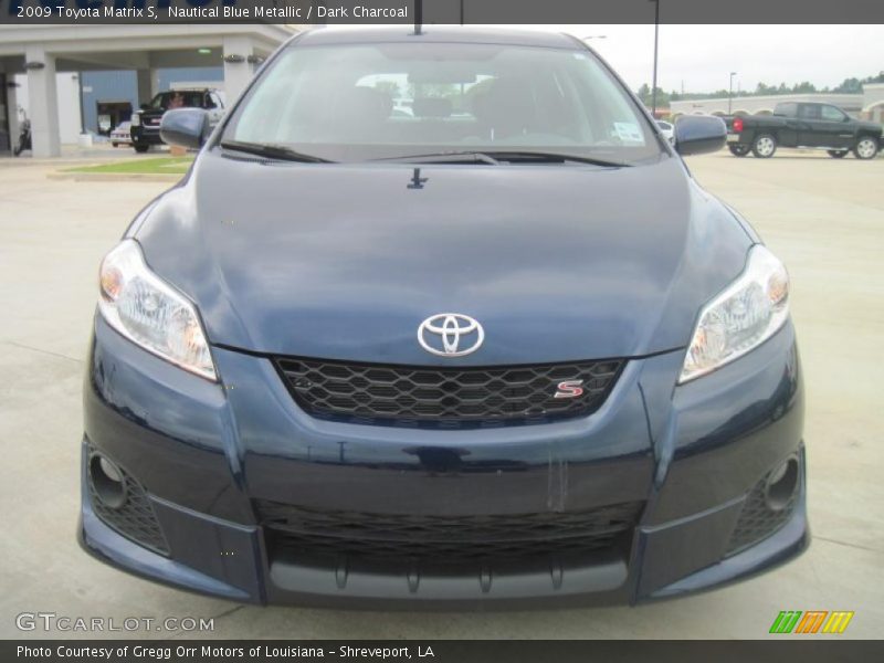 Nautical Blue Metallic / Dark Charcoal 2009 Toyota Matrix S