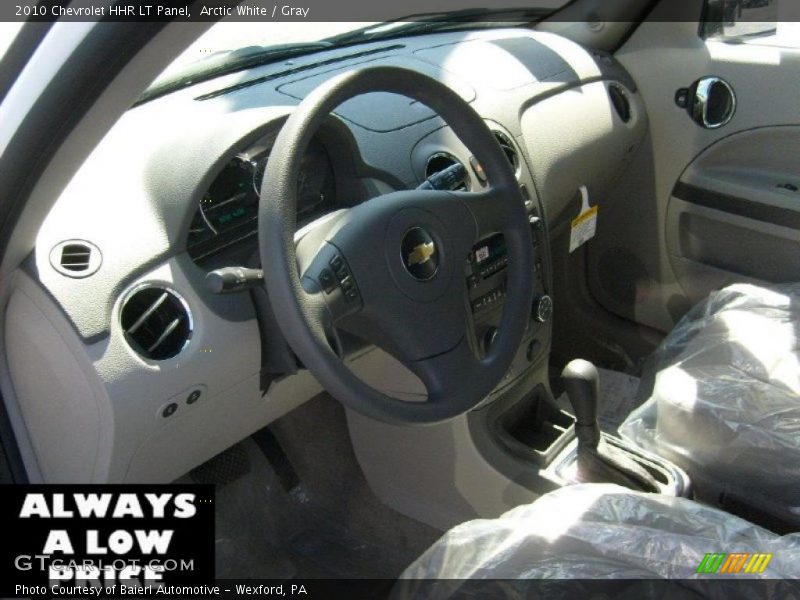 Arctic White / Gray 2010 Chevrolet HHR LT Panel