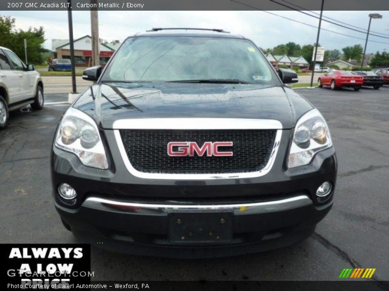 Carbon Metallic / Ebony 2007 GMC Acadia SLT
