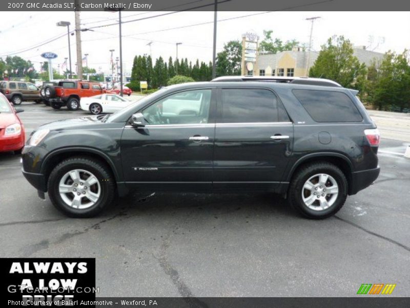 Carbon Metallic / Ebony 2007 GMC Acadia SLT