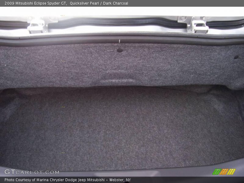 Quicksilver Pearl / Dark Charcoal 2009 Mitsubishi Eclipse Spyder GT
