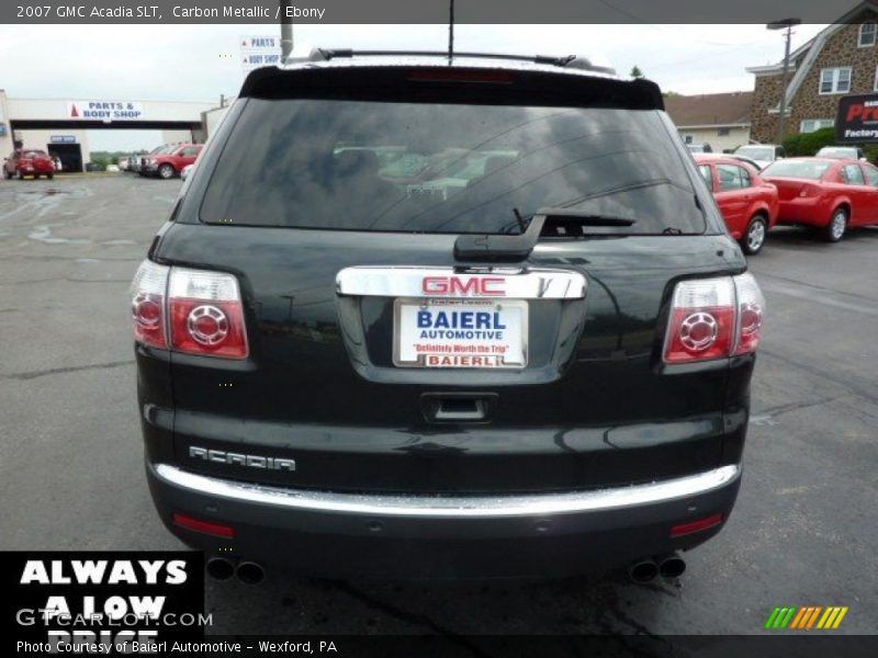 Carbon Metallic / Ebony 2007 GMC Acadia SLT