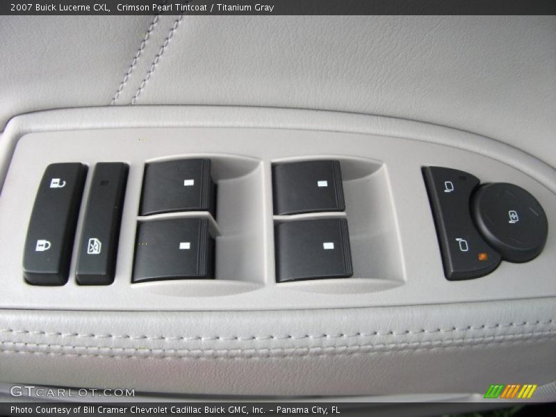 Crimson Pearl Tintcoat / Titanium Gray 2007 Buick Lucerne CXL