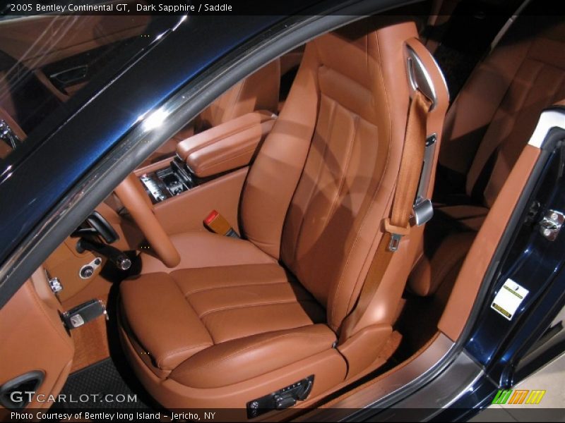 Dark Sapphire / Saddle 2005 Bentley Continental GT