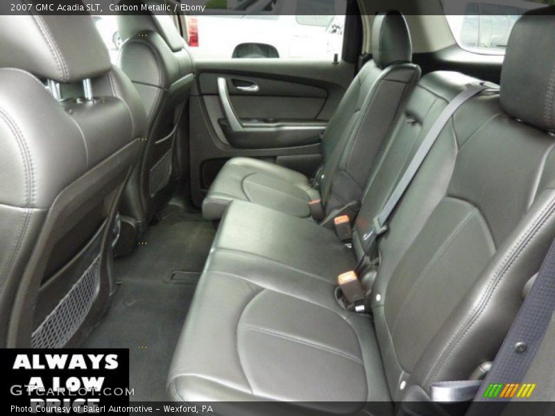 Carbon Metallic / Ebony 2007 GMC Acadia SLT