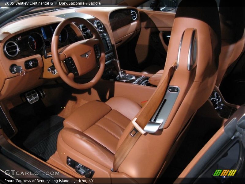 Dark Sapphire / Saddle 2005 Bentley Continental GT