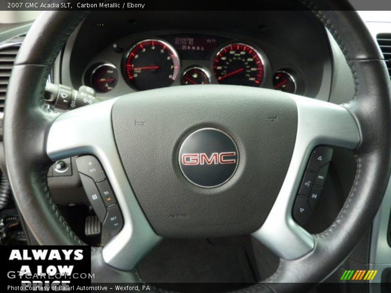 Carbon Metallic / Ebony 2007 GMC Acadia SLT