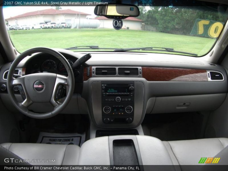 Steel Gray Metallic / Light Titanium 2007 GMC Yukon SLE 4x4