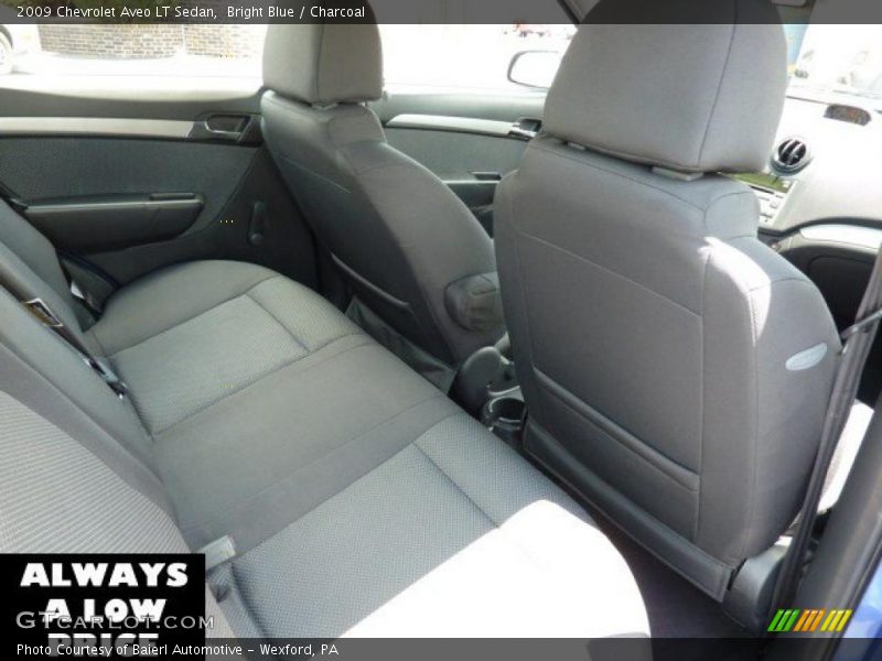 Bright Blue / Charcoal 2009 Chevrolet Aveo LT Sedan
