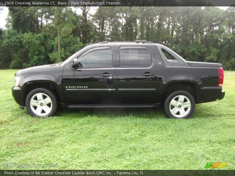 Black / Dark Titanium/Light Titanium 2008 Chevrolet Avalanche LT