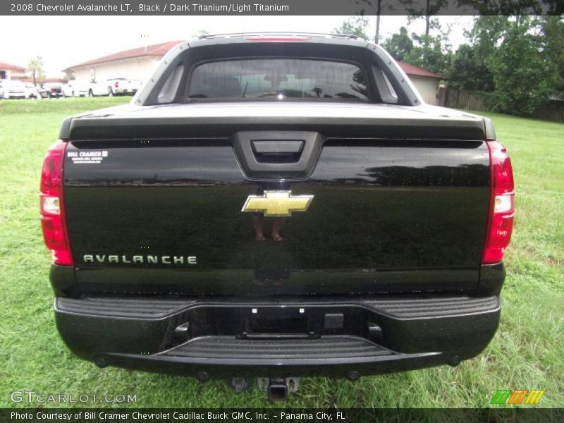 Black / Dark Titanium/Light Titanium 2008 Chevrolet Avalanche LT