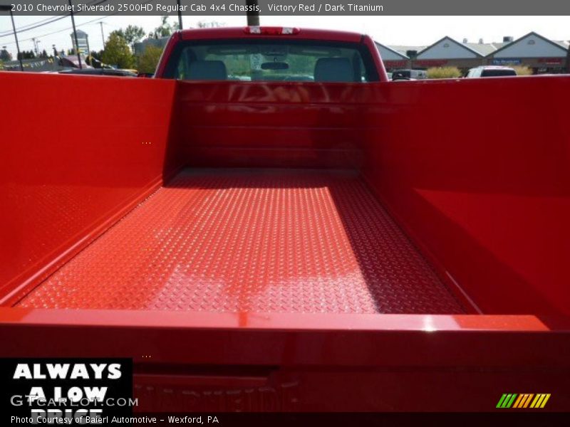 Victory Red / Dark Titanium 2010 Chevrolet Silverado 2500HD Regular Cab 4x4 Chassis