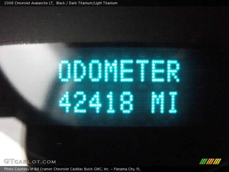 Black / Dark Titanium/Light Titanium 2008 Chevrolet Avalanche LT