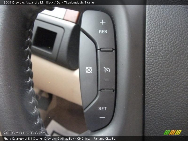 Black / Dark Titanium/Light Titanium 2008 Chevrolet Avalanche LT