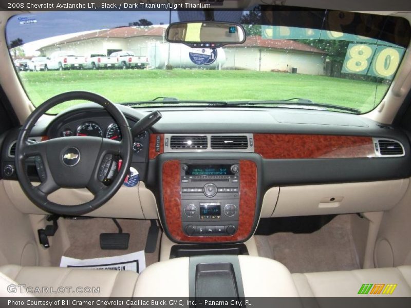 Black / Dark Titanium/Light Titanium 2008 Chevrolet Avalanche LT