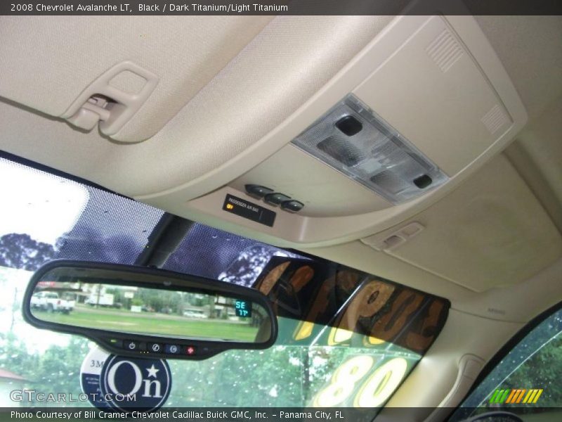 Black / Dark Titanium/Light Titanium 2008 Chevrolet Avalanche LT